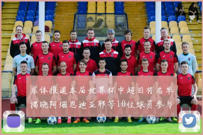 东体报道本届世界杯中超旧将名单揭晓阿瑙恩迪亚耶等10位球员参与盛事